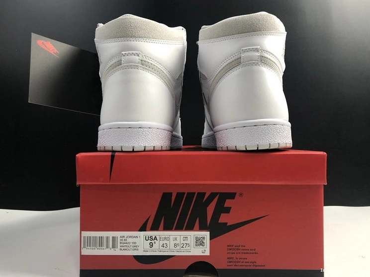 ’85 “Neutral Jordan High 1 BQ4422-100 Grey” Air 1125